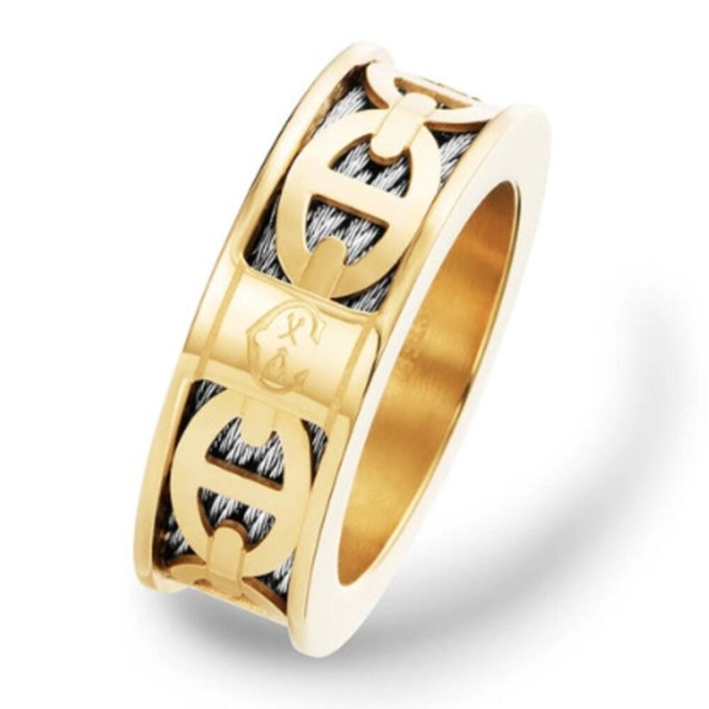 Charriol Forever Marine Full Inclusion Ring Size 8